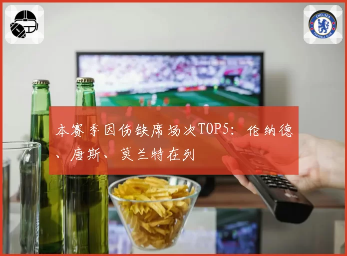 本赛季因伤缺席场次TOP5：伦纳德、唐斯、莫兰特在列