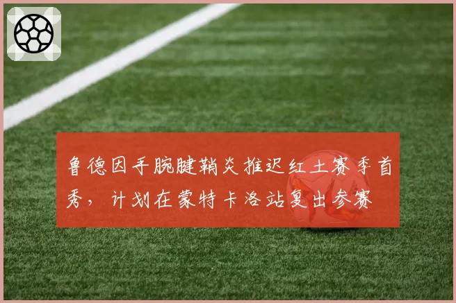 鲁德因手腕腱鞘炎推迟红土赛季首秀,计划在蒙特卡洛站复出参赛
