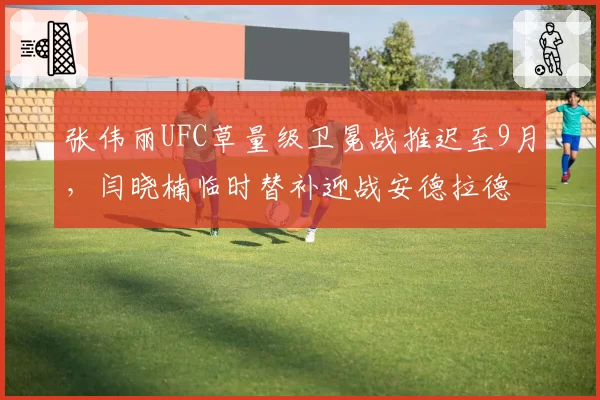 张伟丽UFC草量级卫冕战推迟至9月,闫晓楠临时替补迎战安德拉德